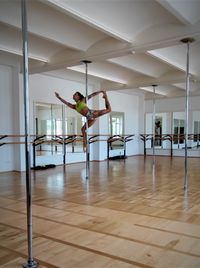 Pole Shape Twisted Ballerina